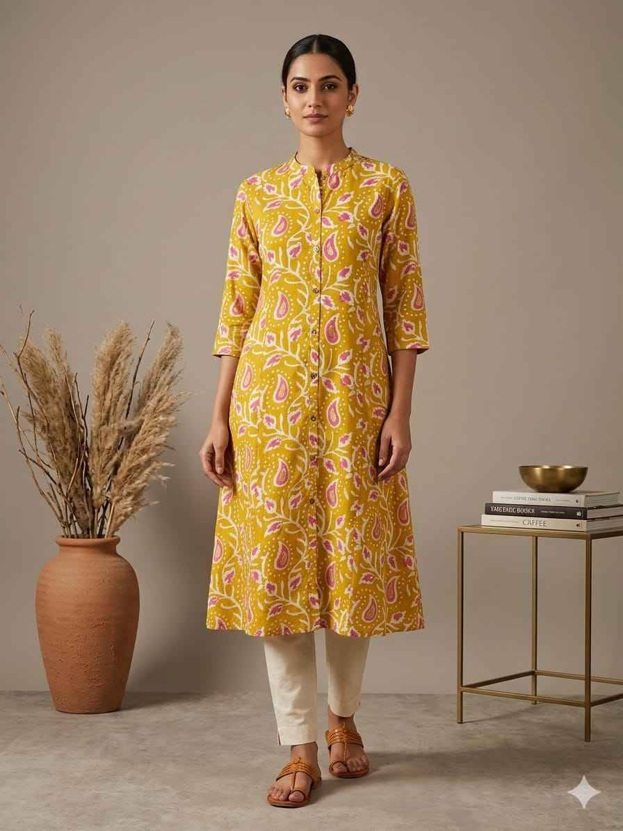 K 909 BY FASHID 01 to 31 Series Designer Collection Beautiful Stylish Fancy Colorful Party Wear & Occasional Wear Cambric Cotton Print Kurtis At Wholesale Price
